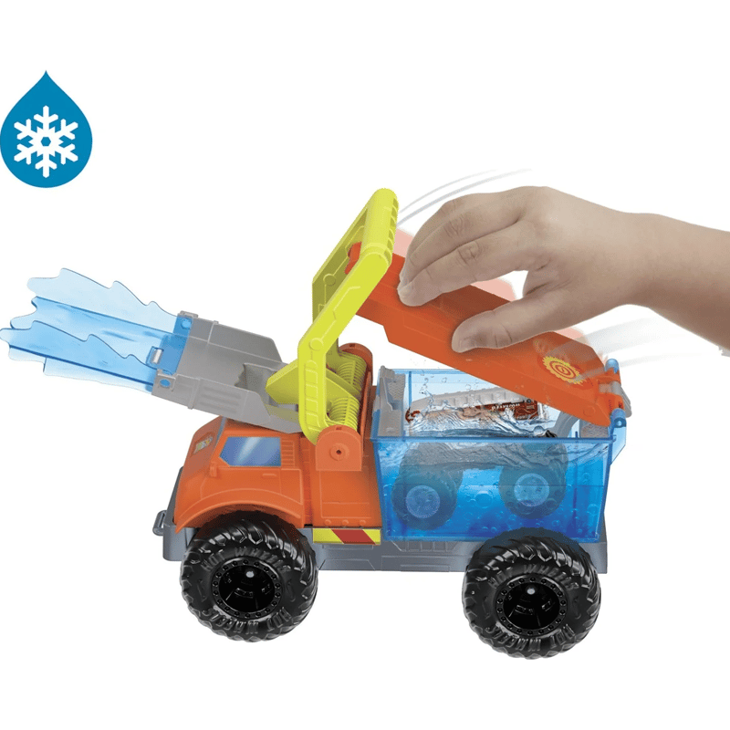 Mattel Hot Wheels Monster Trucks Lightning Play Set With Fire Extinguisher HPN73