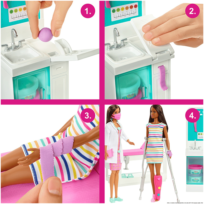 Mattel Barbie nin Klinik Oyun Seti GTN61