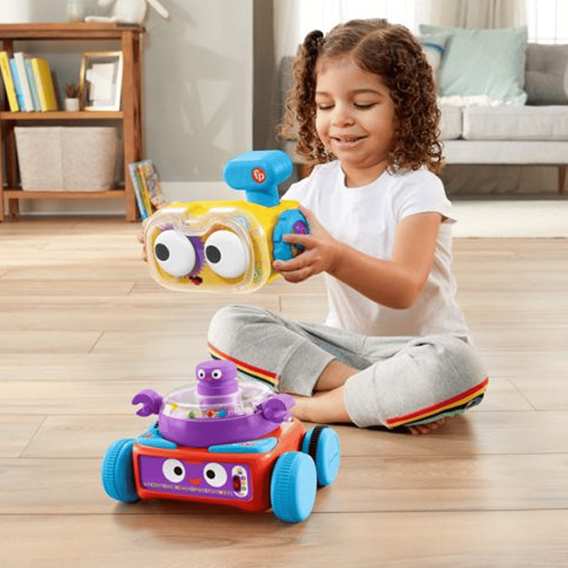 Fisher Price 4ü 1 Arada Eğlenceli Robot (Türkçe-İngilizce) HCK43