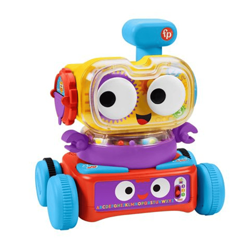 Fisher Price 4ü 1 Arada Eğlenceli Robot (Türkçe-İngilizce) HCK43
