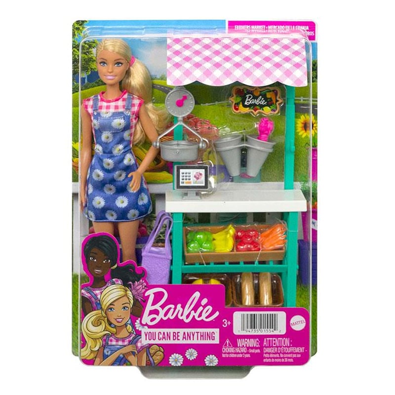Mattel Barbie Çiftçi Pazarı Oyun Seti Hcn22
