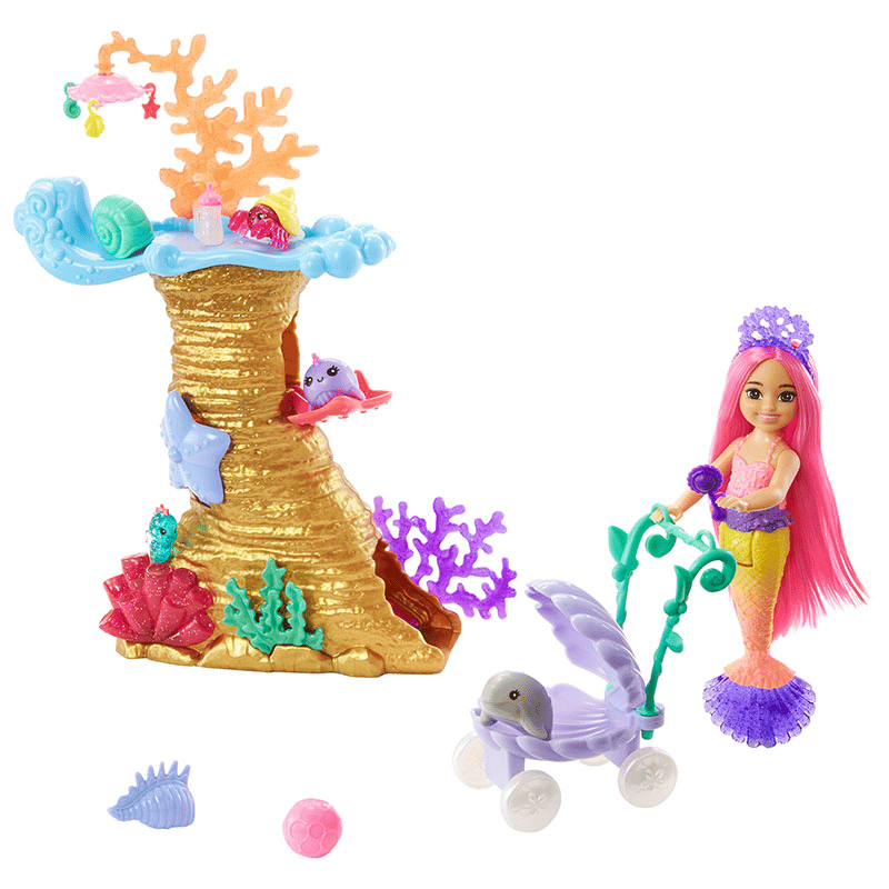 Barbie Deniz Hayvanları Oyun Seti HHG58