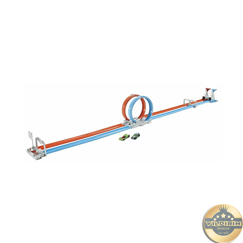 Mattel Hot Wheels GFH85 Çift Çemberde Depar Pist Seti