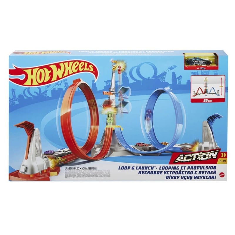 Mattel Hw Grw39 Dıkey Ucus Heyecan Yarıs Setı-4