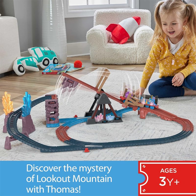 Fisher Price Thomas ve Arkadaşları -Kristal Mağaraları Macera Seti, 3 yaş ve üzeri, HMC28