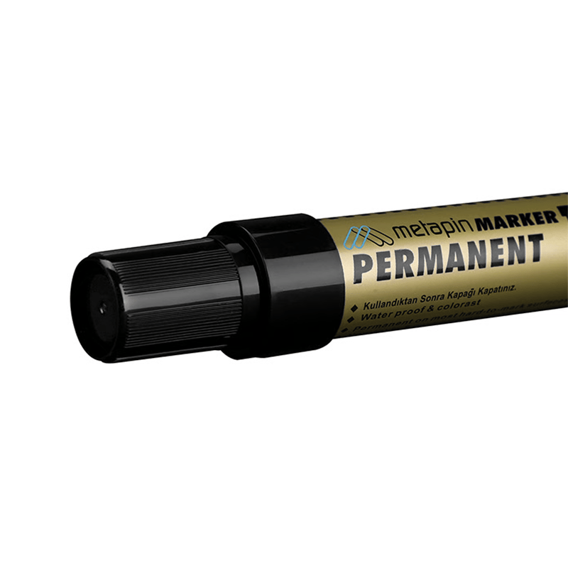 Metapin 10mm Markör Permanent Koli Kalemi Siyah