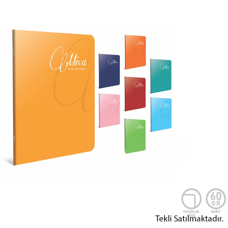 GIPTAMICA TEL DİKİŞ PP KAPAK DEFTER A4 120 YAPRAK KARELİ8697236120200
