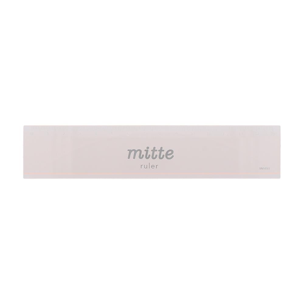 Mitte Cetvel (15 Cm) Pembe