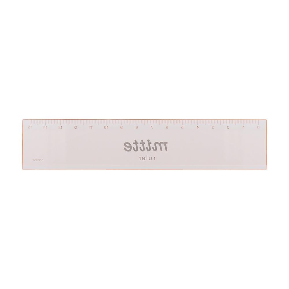 Mitte Cetvel (15 Cm) Pembe