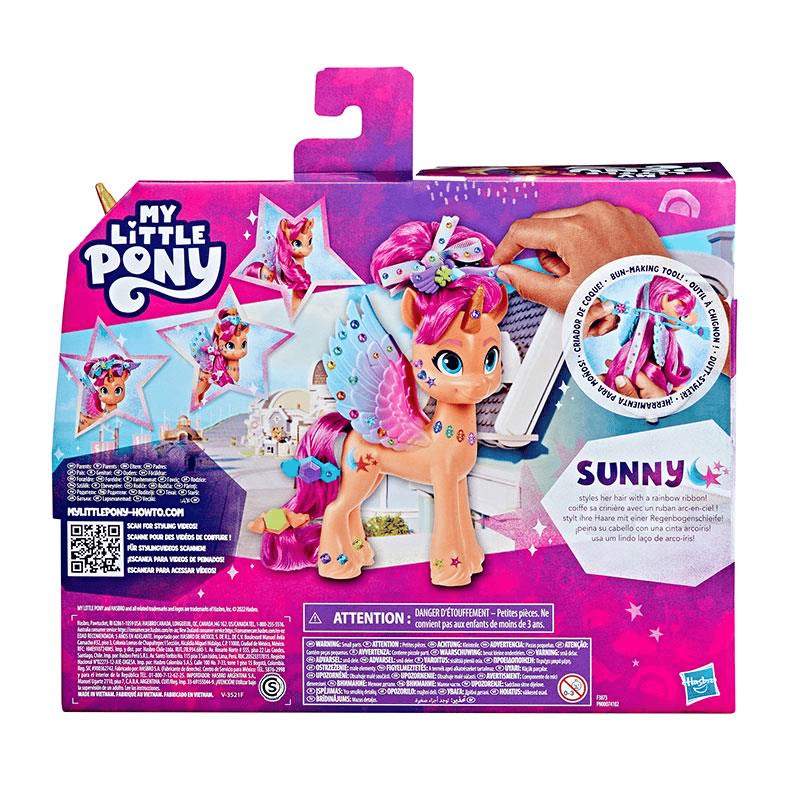My Little Pony Kurdele Saç Tasarımlı Sunny F3873