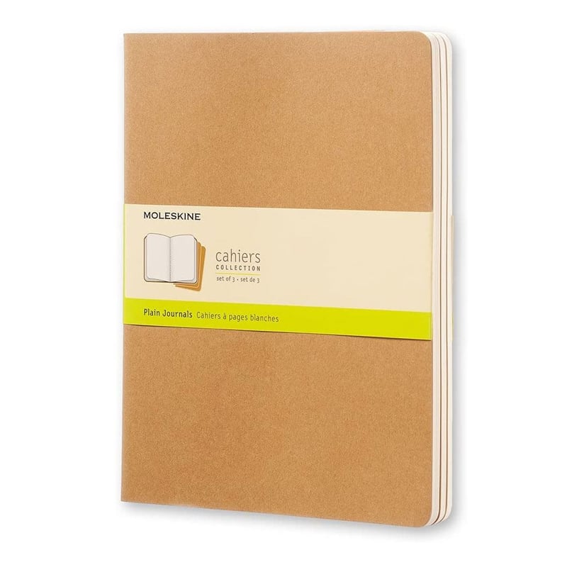 MOLESKINEMoleskıne Cahıer X-Large Plain Notebook Kraft (Düz 3'Lü Paket Bej)96422