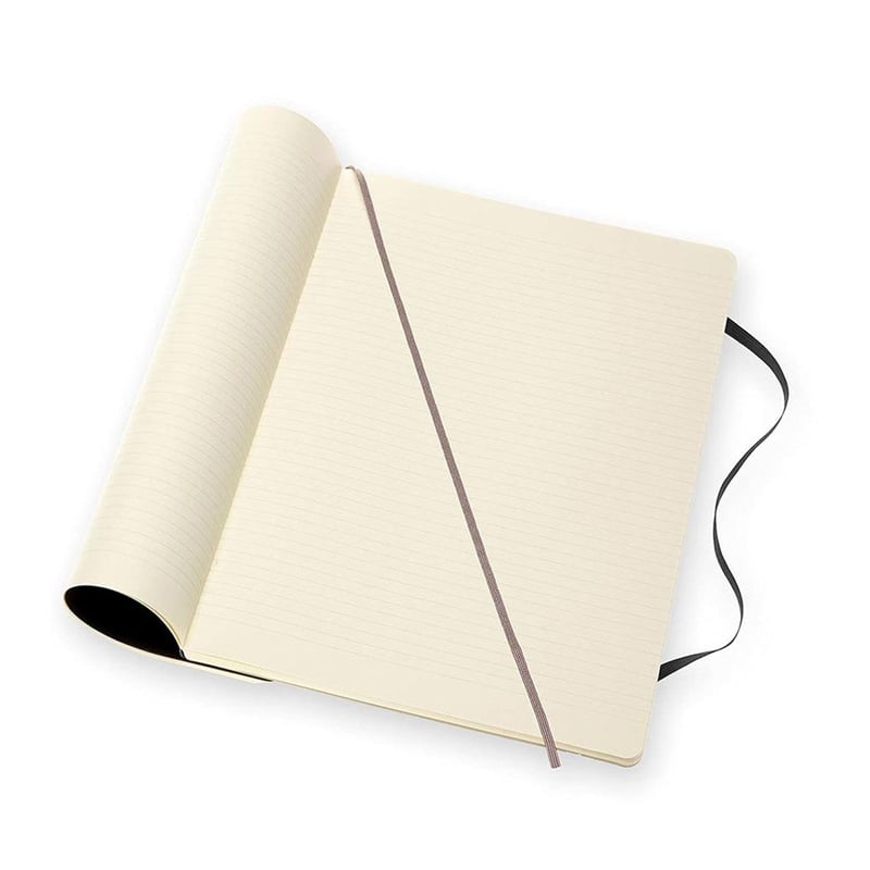 Moleskine Klasik Düz Not Defteri, Yumuşak Kapaklı ve Elastik Kapaklı Defter, Boyut A4 21 x 29,7 cm