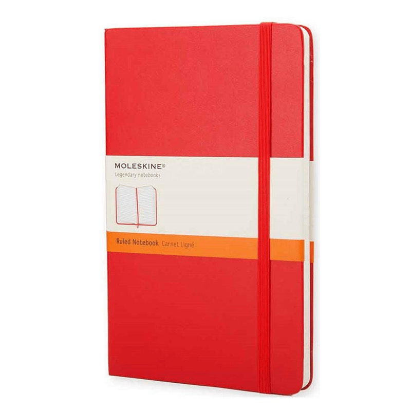 MOLESKINEMoleskıne Large Kırmızı Ruled Notebook (Cizgili)96332