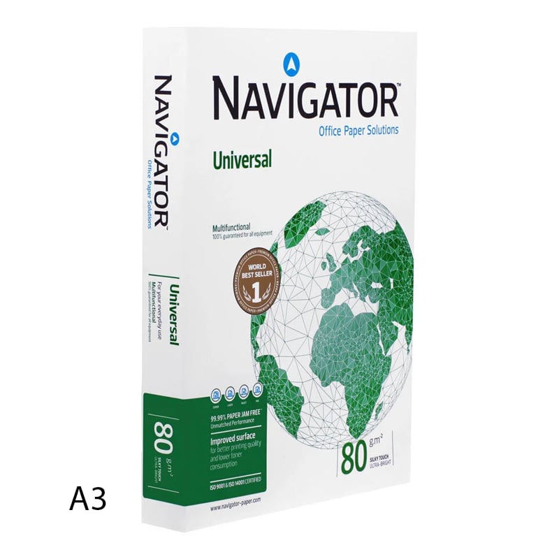NAVİGATORNAVİGATOR A3 80gr. 500 ADET RENKLİ FOTOKOPİ KAĞIDI279950