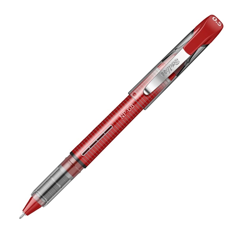 Scrikss Roller İğne Uçlu Kalem 0,5mm Kırmızı
