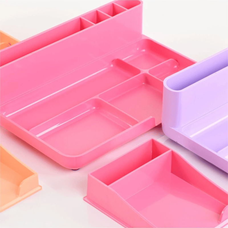 Ops Klm 206 Masaüstü Organizer Kalemlik Pastel Pembe