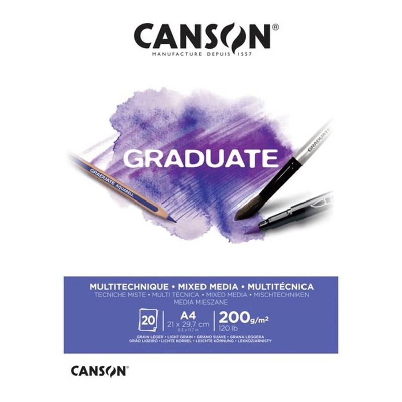 CANSONPAD CANGRAD MİXMEDİA A4 200GR3148950021199