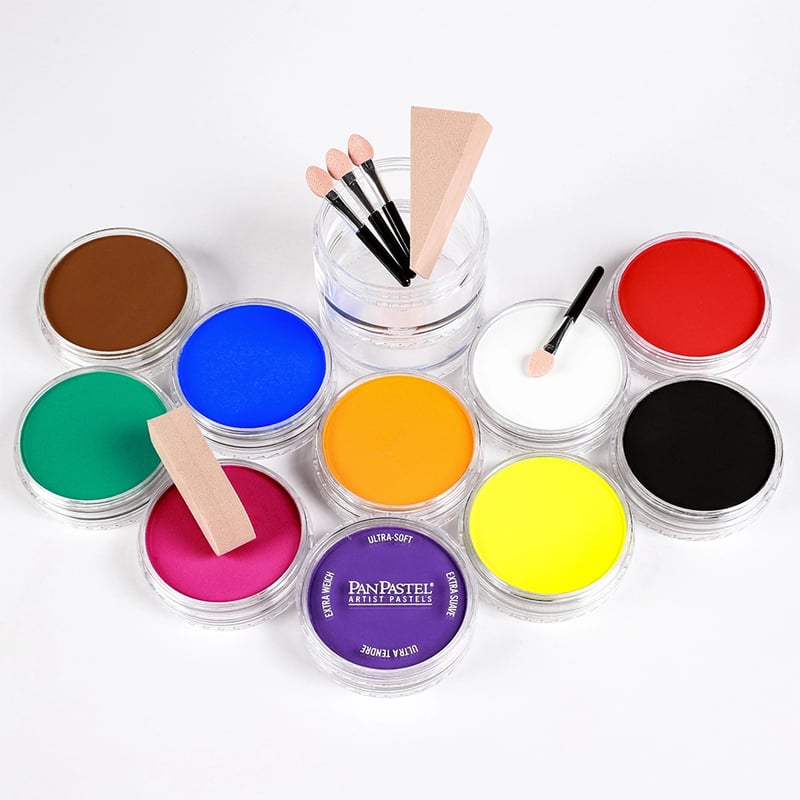 PanPastel Ultra Soft Artist Pastel Painting Set 10lu