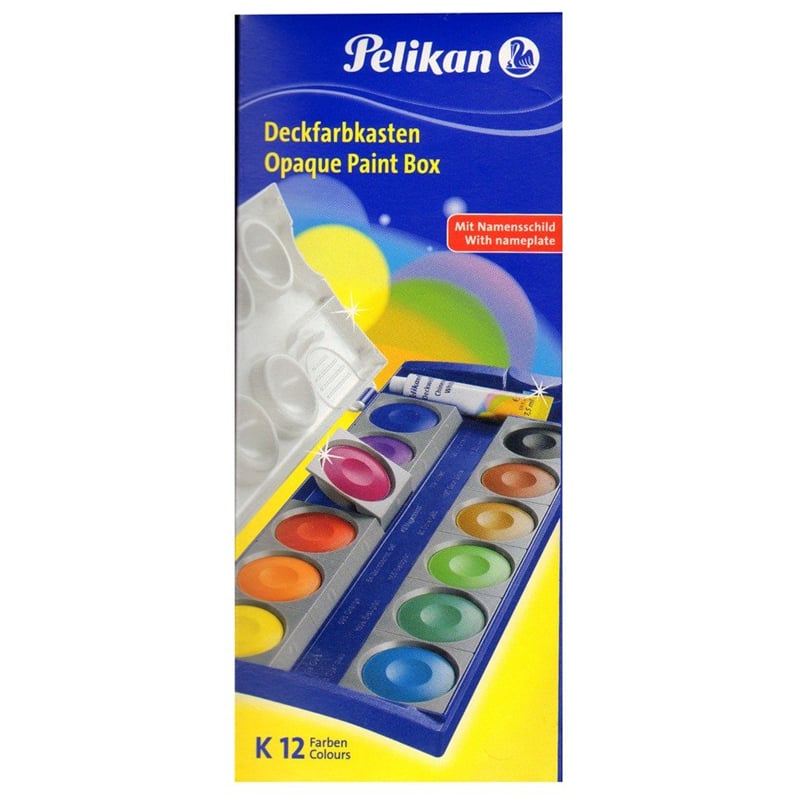 Pelikan 720854 735K-12 Suluboya 12 Renk