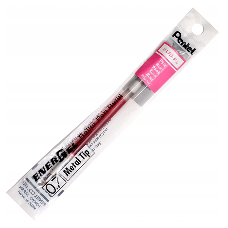 PENTELPentel BL37/BL57 Likit-Jel Roller Yedeği - 0.7 mm KOYU PEMBE884851009104