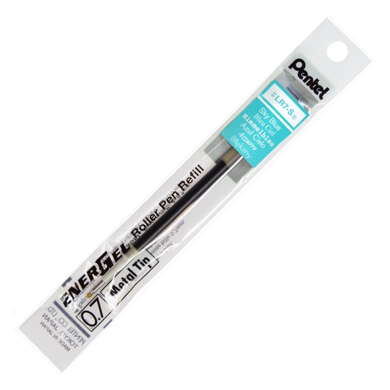 PENTELPentel BL37/BL57 Likit-Jel Roller Yedeği - 0.7 mm GÖK MAVİSİ884851009135