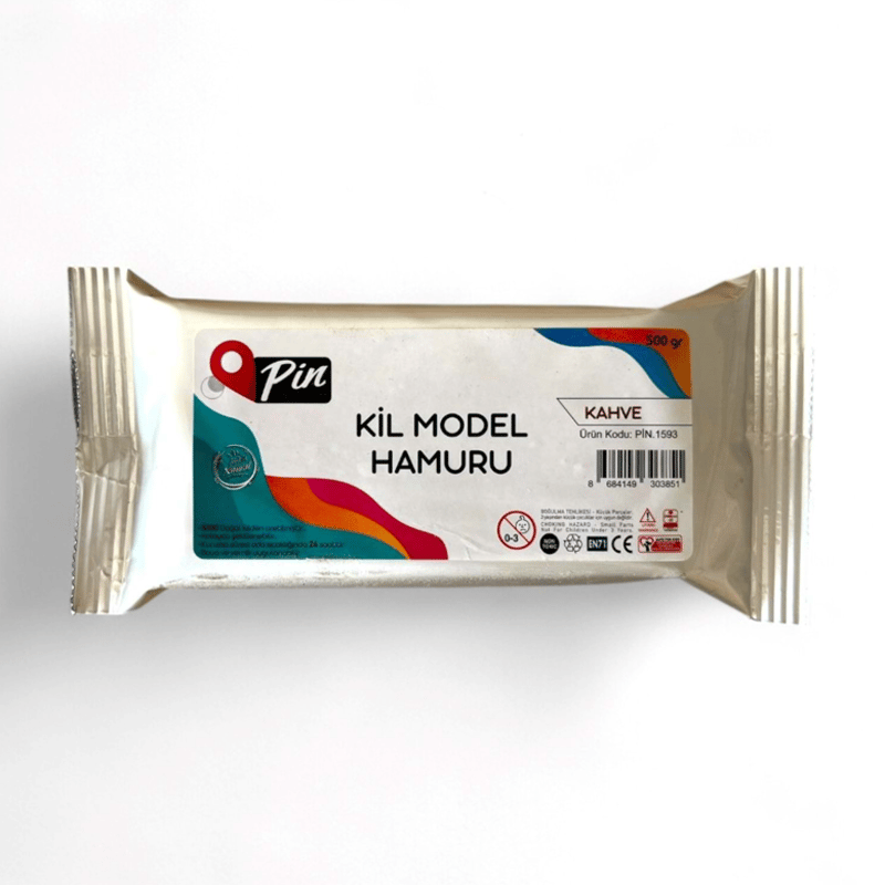 PİNPin Seramik Kili Kahve 500 gr8684149303851