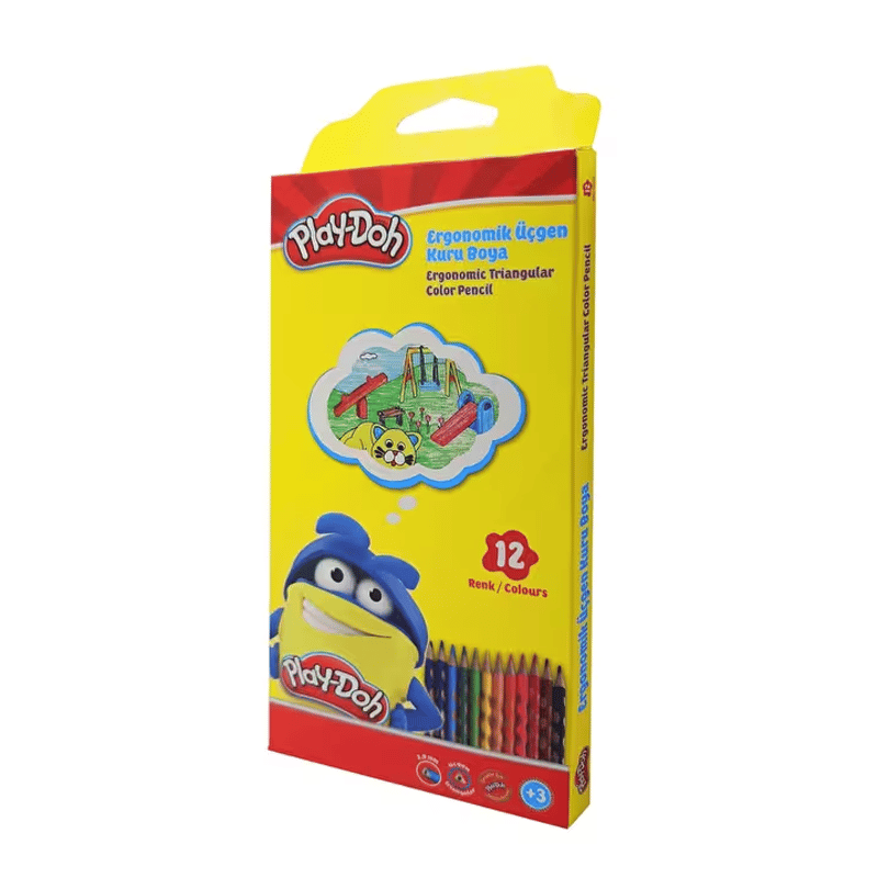 PLAY-DOHPLAY-DOH12 RENK KURUBOYA OLUKLU8680965632342