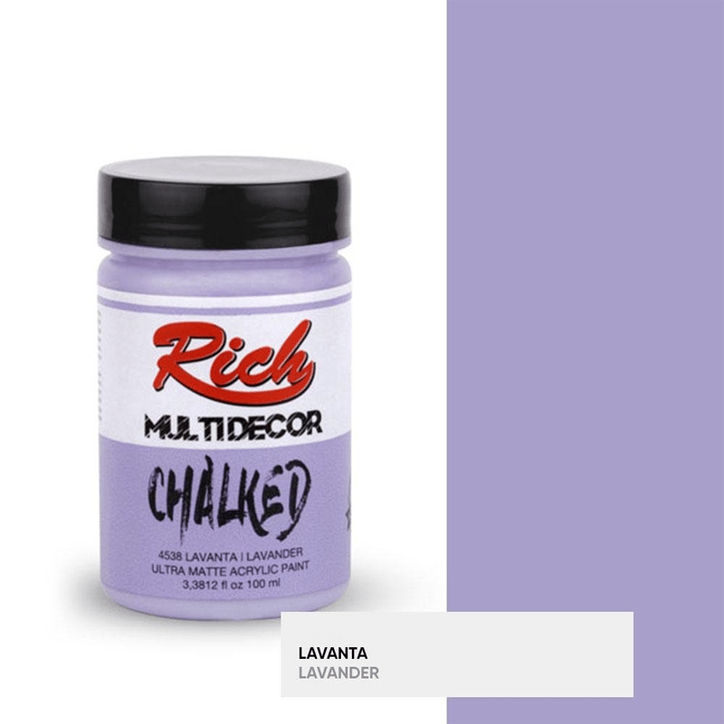 RİCHRİCH MULTİ DECOR CHALKED 100 CC LAVANTA MDC-100-4538Y0000142
