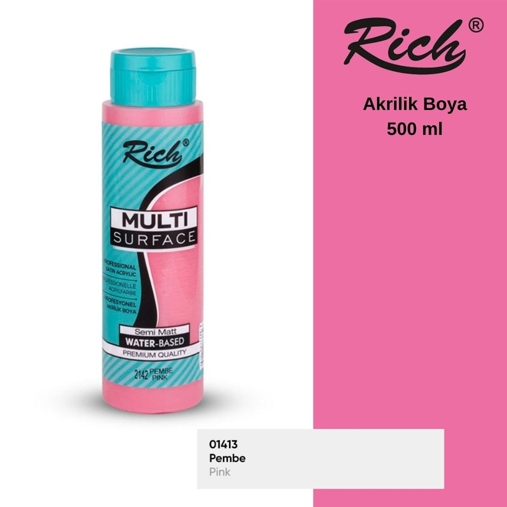 Rich Rich Multi Surface 500 cc PembeY0000357