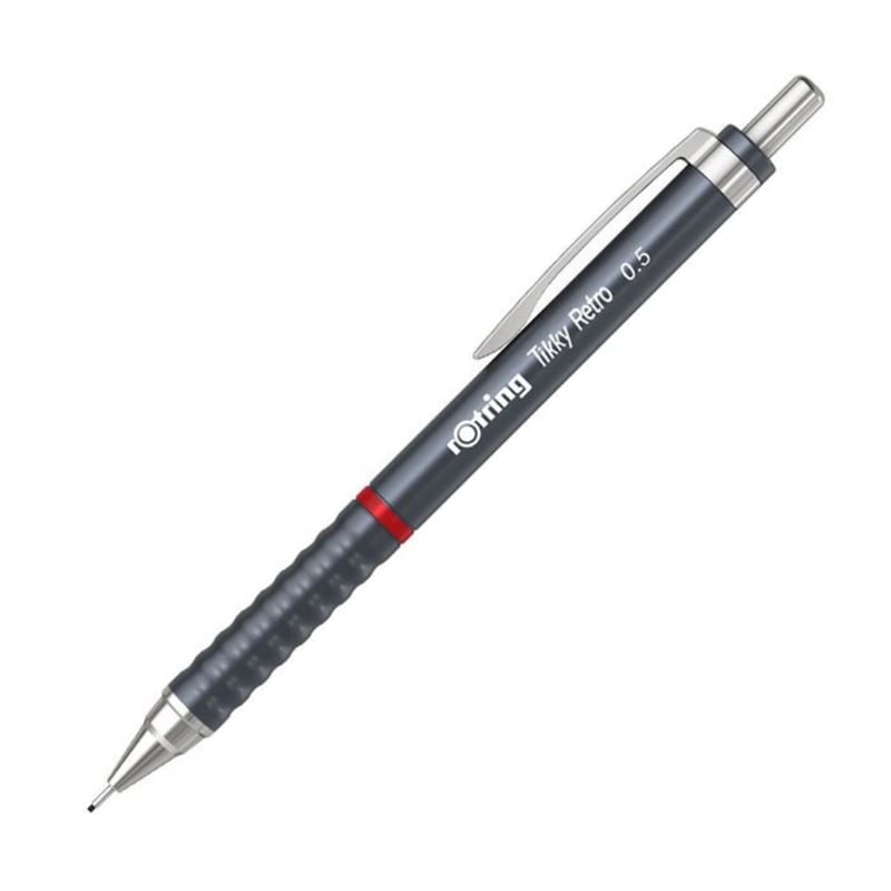 Rotring Rotring Tikky Retro 0.5mm Versatil Kalem-Gri3026982025678