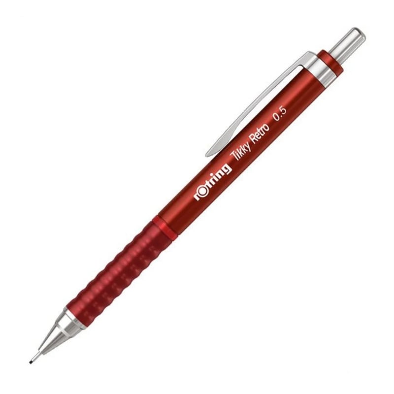 Rotring Rotring Tikky Retro 0.5mm Versatil Kalem-Kırmızı3026982025685