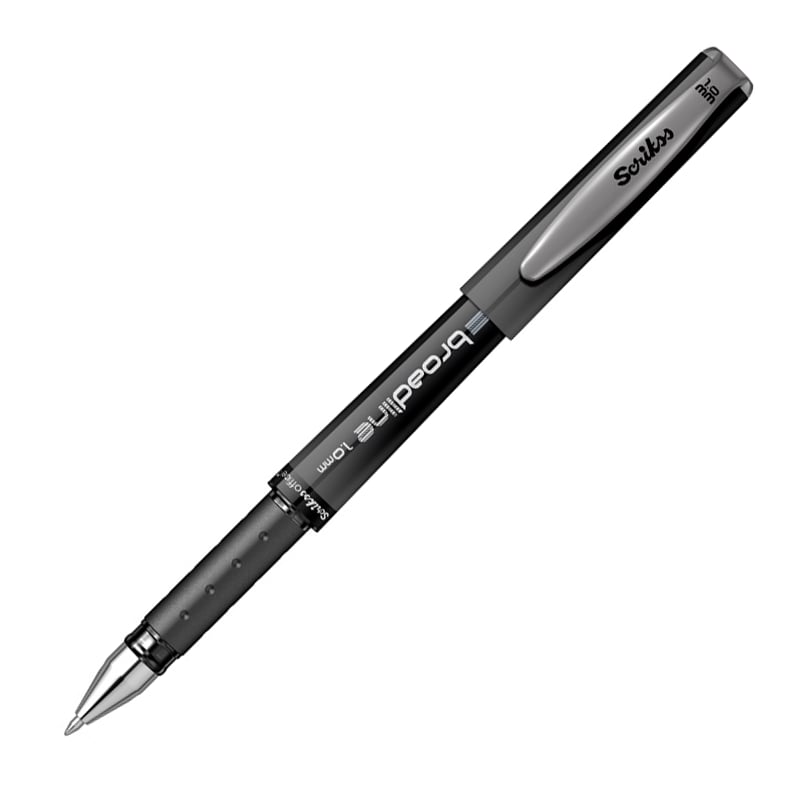 Scrikss Broadline Jel Tükenmez Kalem 1.0mm Siyah