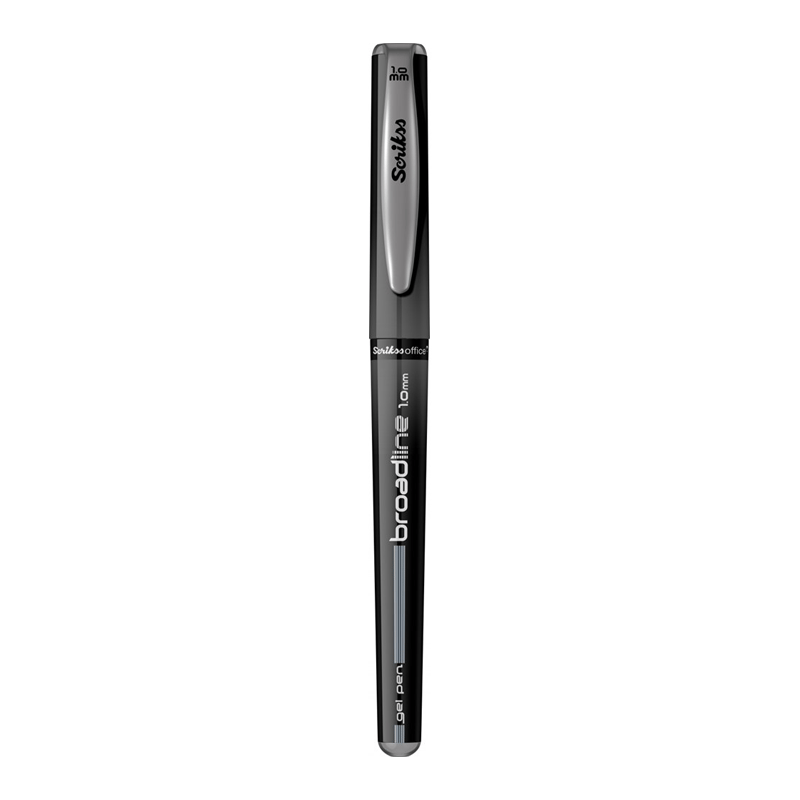 Scrikss Broadline Jel Tükenmez Kalem 1.0mm Siyah