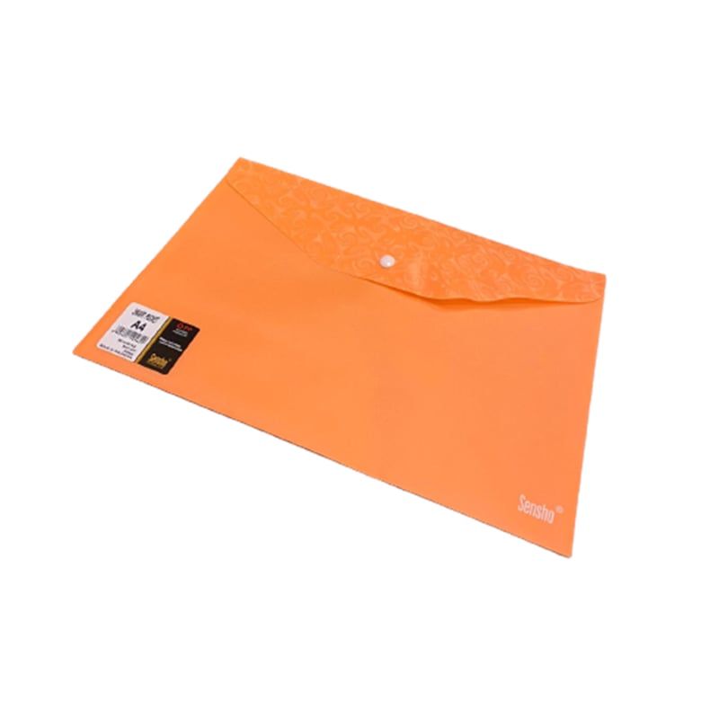 DOSYASensho A4 Çıtçıtlı Dosya Turuncu350779