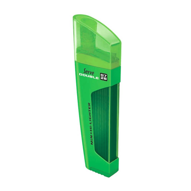 SERVESERVE 12075 DOUBLE MİN 0.7 UÇ-FOSFORLU KALEM GREEN306281-005