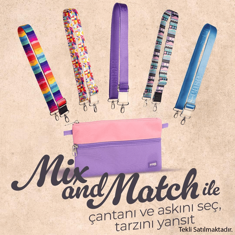Serve S-Case Model 4 Polyester Nane Yeşili / Gök Mavi