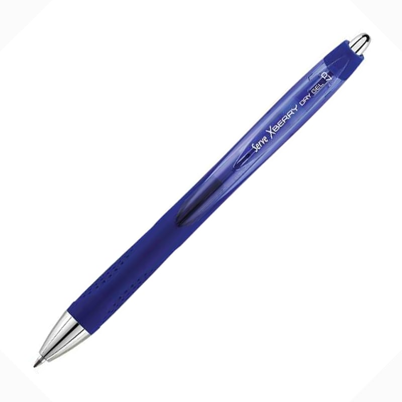 MarkasızServe Xberry Jel Kalem 0.7 mm Yuvarlak Uç LacivertY0003455