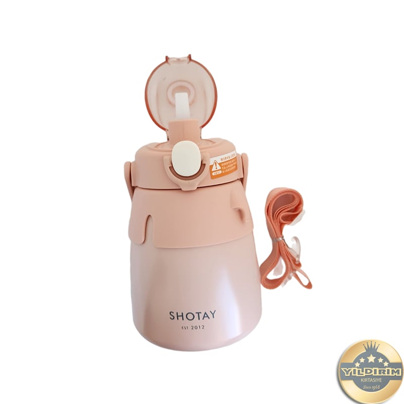 ShotayShotay Hippo Çelik Termos Matara 900ml6953125380776