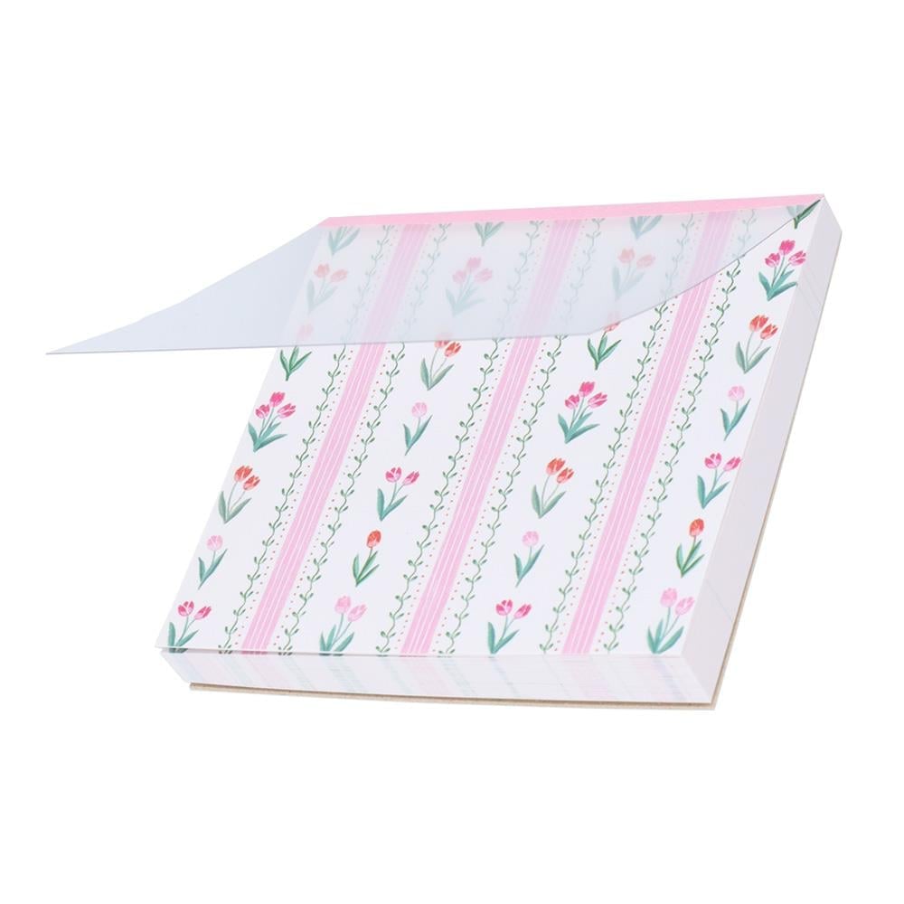 Sunstar Not Kağıdı Spring Koleksiyonu 9,5 x 9,5 Cm Pembe