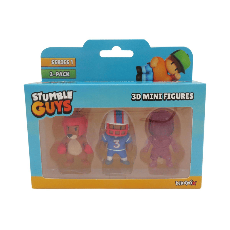 Stumble Guys 3lü Mini Figür Seti Karışık Seçenekler S1 TUY01000