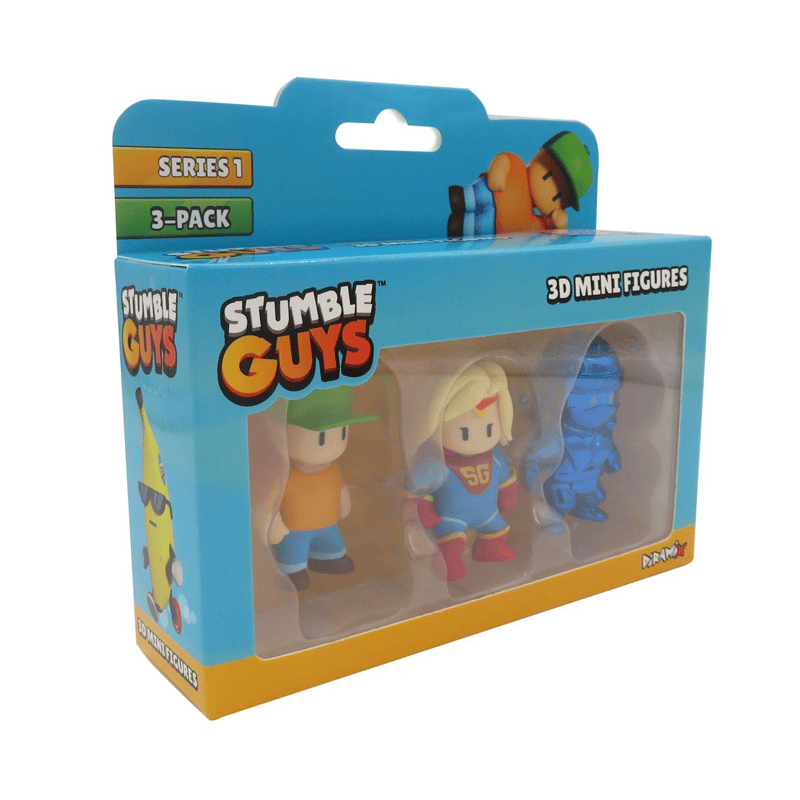 Stumble Guys 3lü Mini Figür Seti Karışık Seçenekler S1 TUY01000