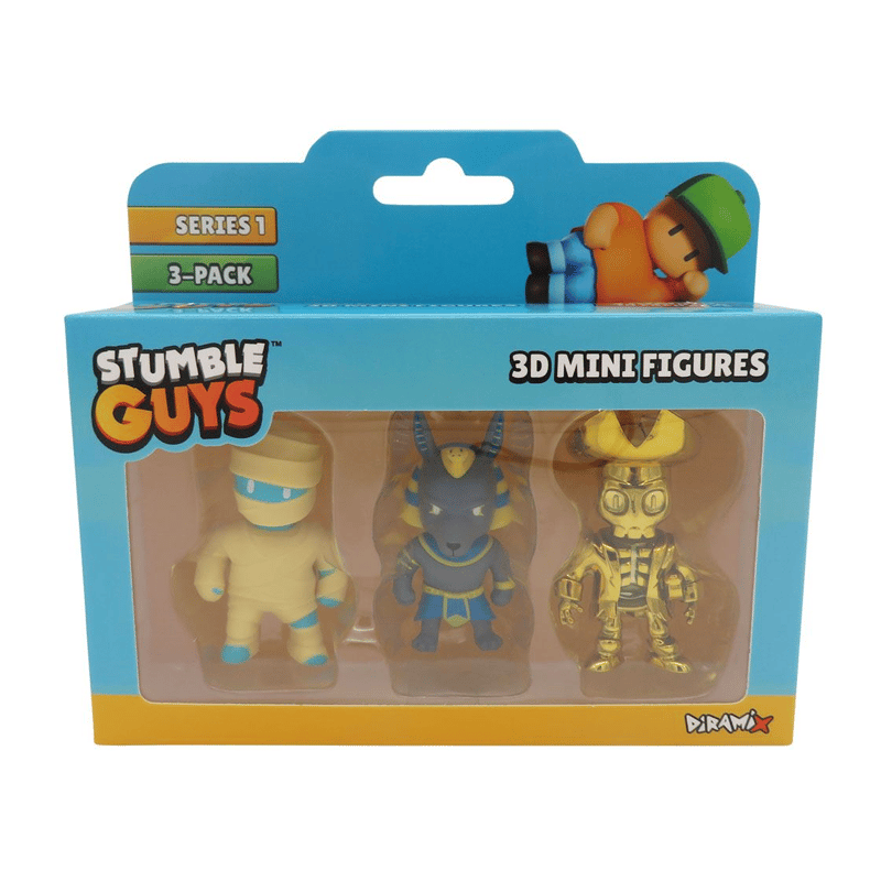 Stumble Guys 3lü Mini Figür Seti Karışık Seçenekler S1 TUY01000