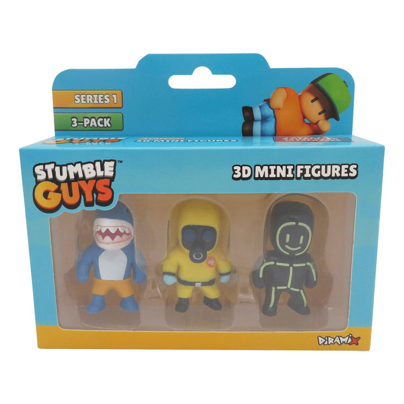 Stumble Guys 3lü Mini Figür Seti Karışık Seçenekler S1 TUY01000