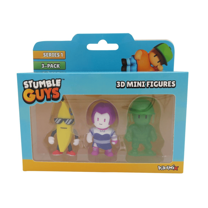 Stumble Guys 3lü Mini Figür Seti Karışık Seçenekler S1 TUY01000