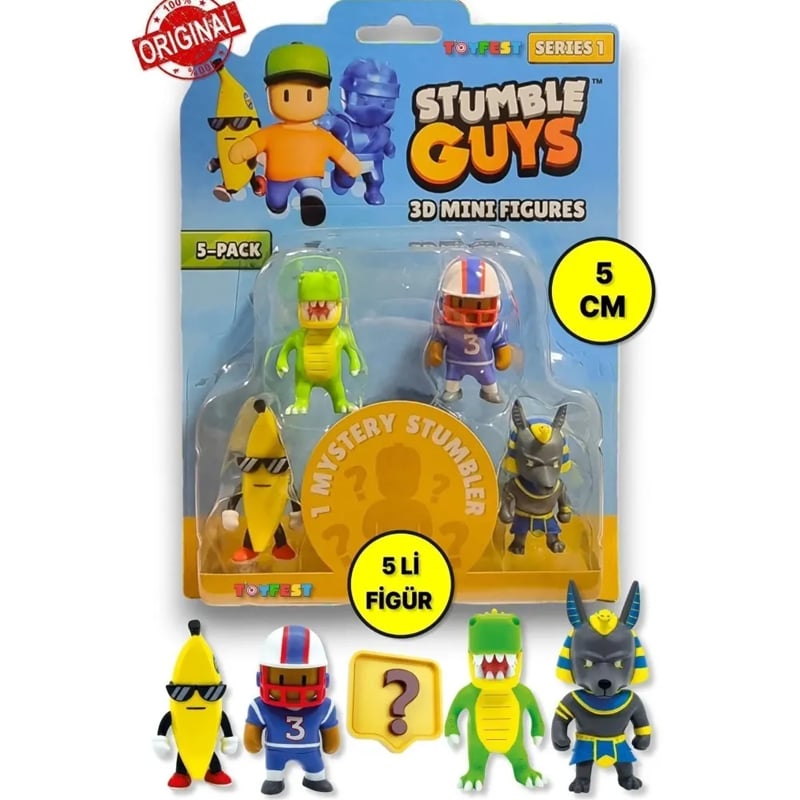 Stumbleguys 5Lı Mini Figür