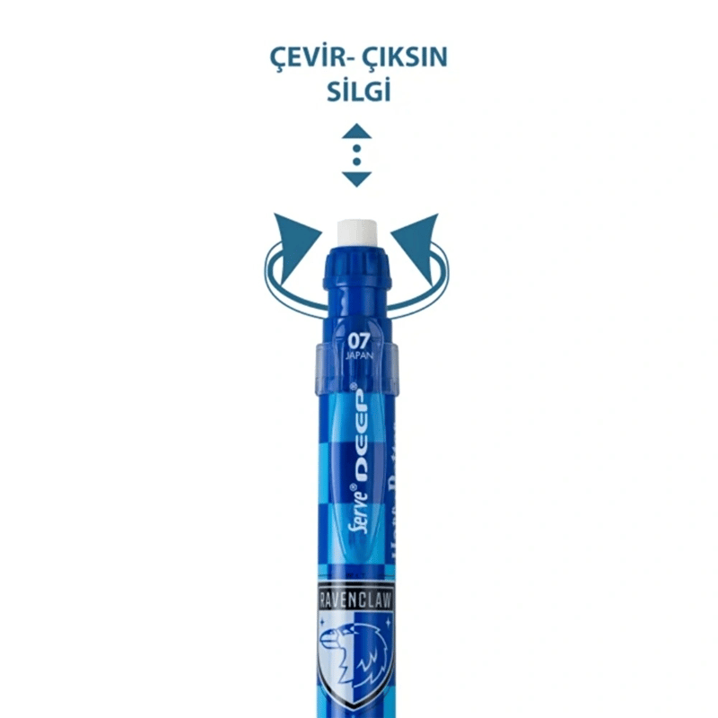 Serve Deep Mekanik Kurşun Kalem 07mm - Harry Potter Ravenclaw Damalı
