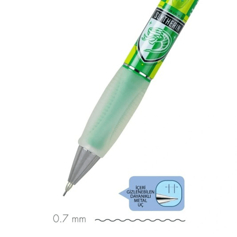 Serve Deep Mekanik Kurşun Kalem 07mm - Harry Potter Slytherin Damalı