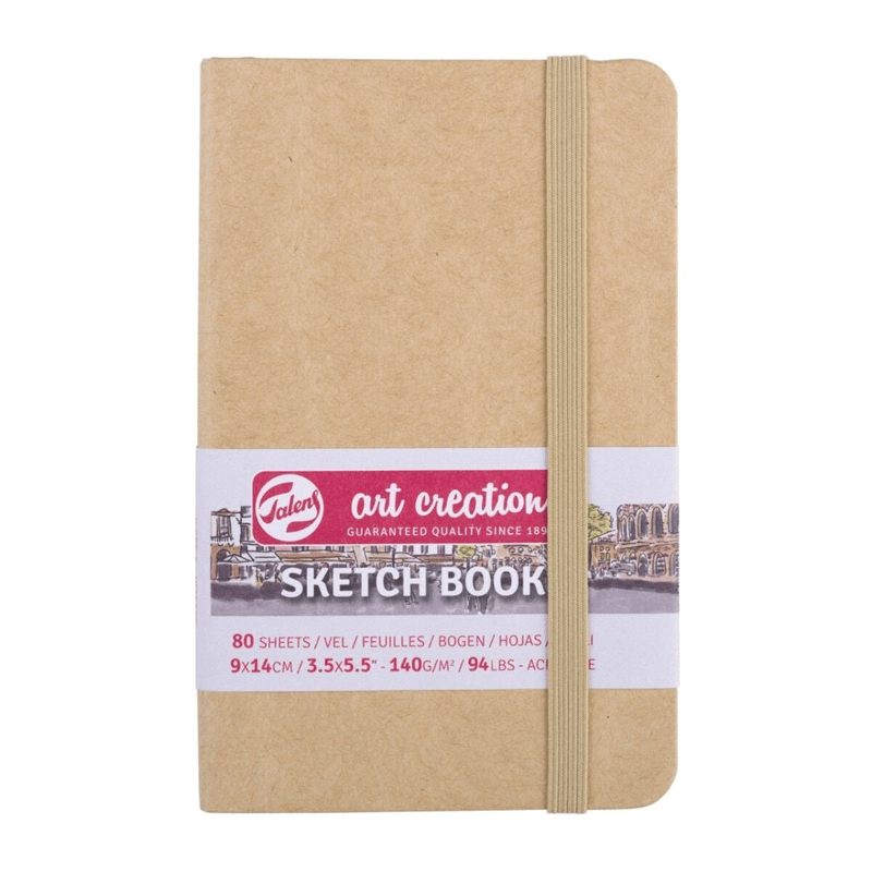 Talens Art Creation Eskiz Bloğu Sert Kapak 140gr 9x14cm Kraft 80yp