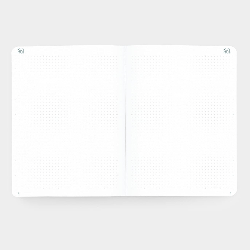 Kunnui Thin Flexible Journal Notebooks 15x21 cm 64 Pages Noktalı 140 Gr Sarı