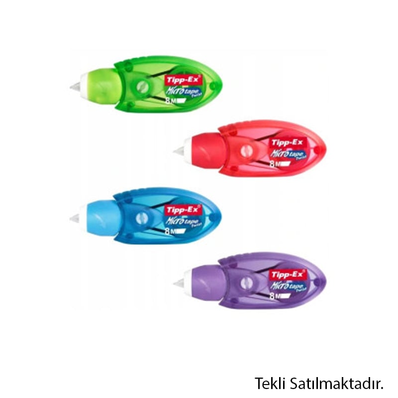 BİCTIPP-EX MICRO TAPE TWIST ŞERİT DÜZ. KIRMIZI3086126600239